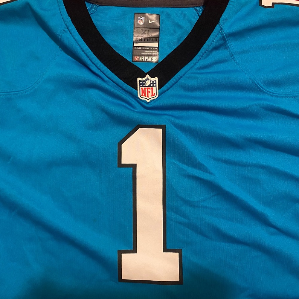 NFL Nike Carolina Panthers 🐆 Cam Newton Jersey - Picture 4 of 4